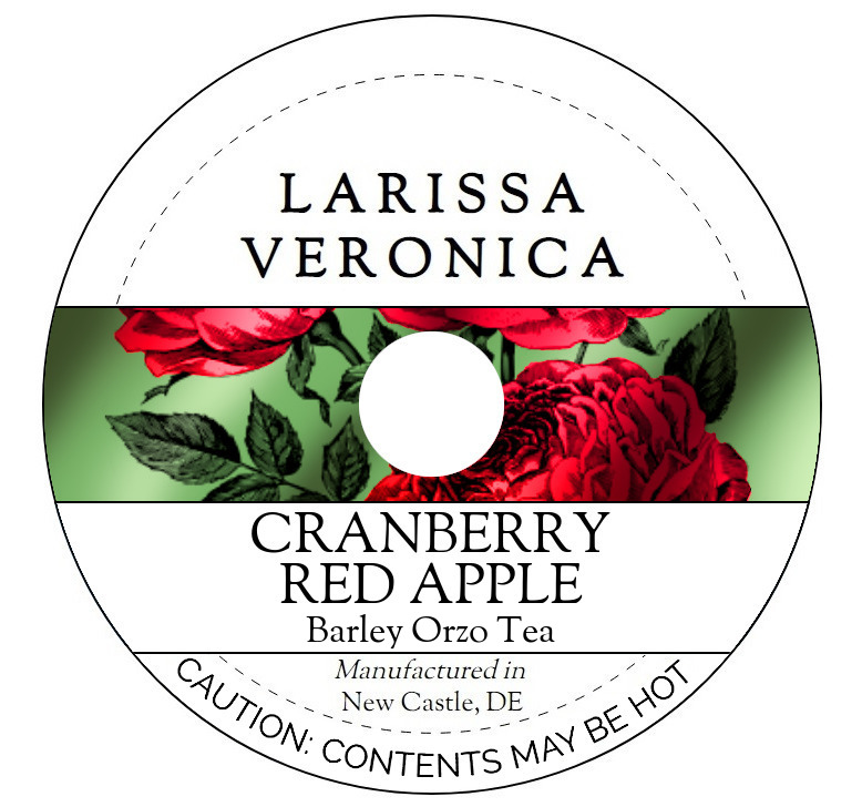 Cranberry Red Apple Barley Orzo Tea <BR>(Single Serve K-Cup Pods)