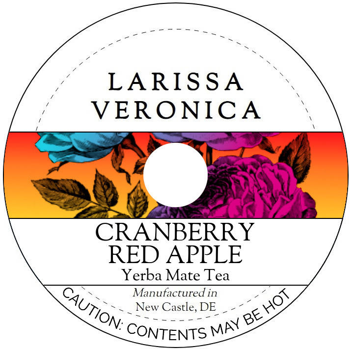 Cranberry Red Apple Yerba Mate Tea <BR>(Single Serve K-Cup Pods)