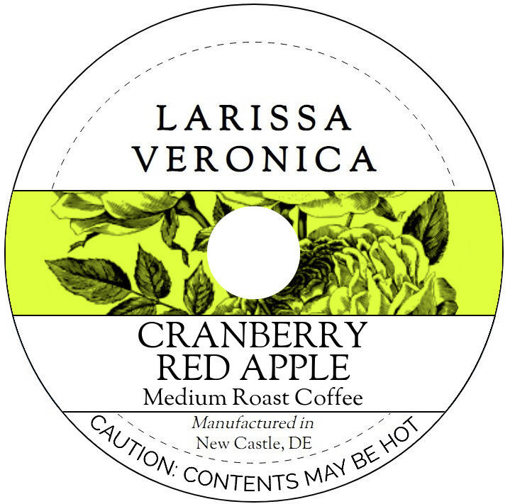 Cranberry Red Apple Medium Roast Coffee <BR>(Single Serve K-Cup Pods)