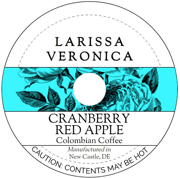 Cranberry Red Apple Colombian Coffee <BR>(Single Serve K-Cup Pods)