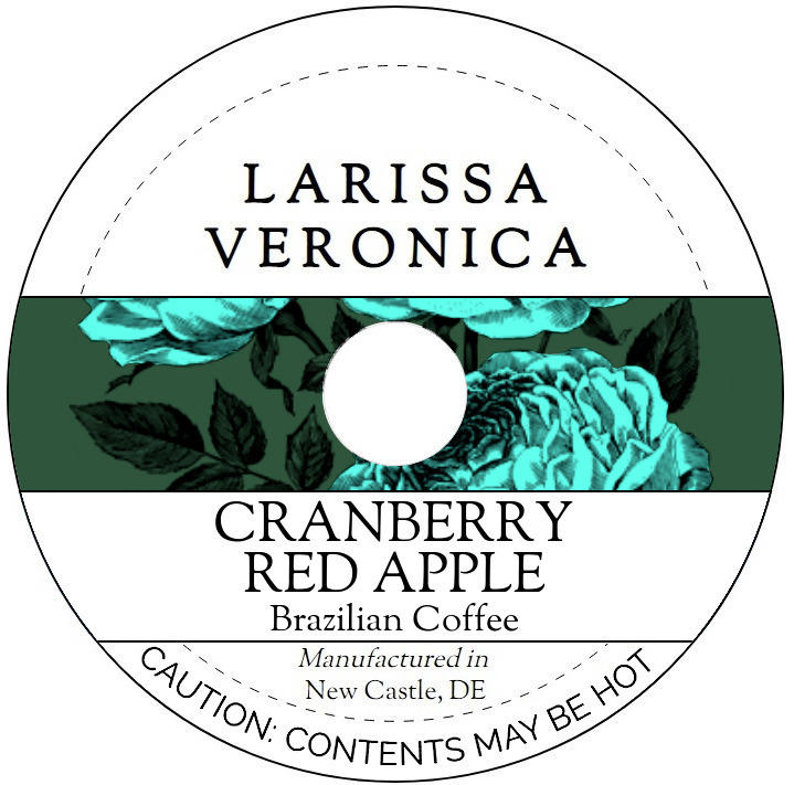 Cranberry Red Apple Brazilian Coffee <BR>(Single Serve K-Cup Pods)