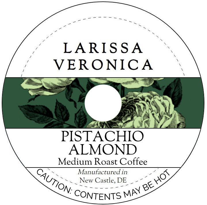 Pistachio Almond Medium Roast Coffee <BR>(Single Serve K-Cup Pods)