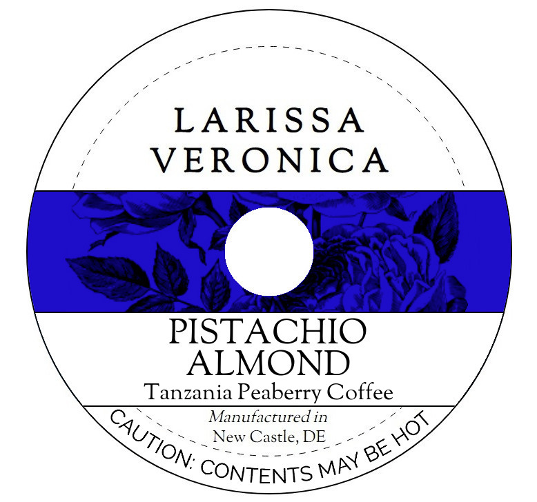 Pistachio Almond Tanzania Peaberry Coffee <BR>(Single Serve K-Cup Pods)