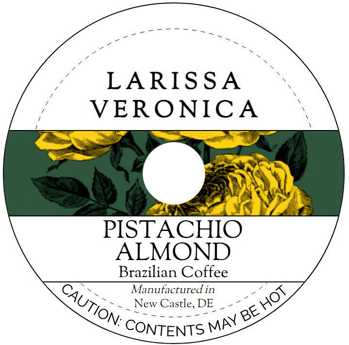 Pistachio Almond Brazilian Coffee <BR>(Single Serve K-Cup Pods)