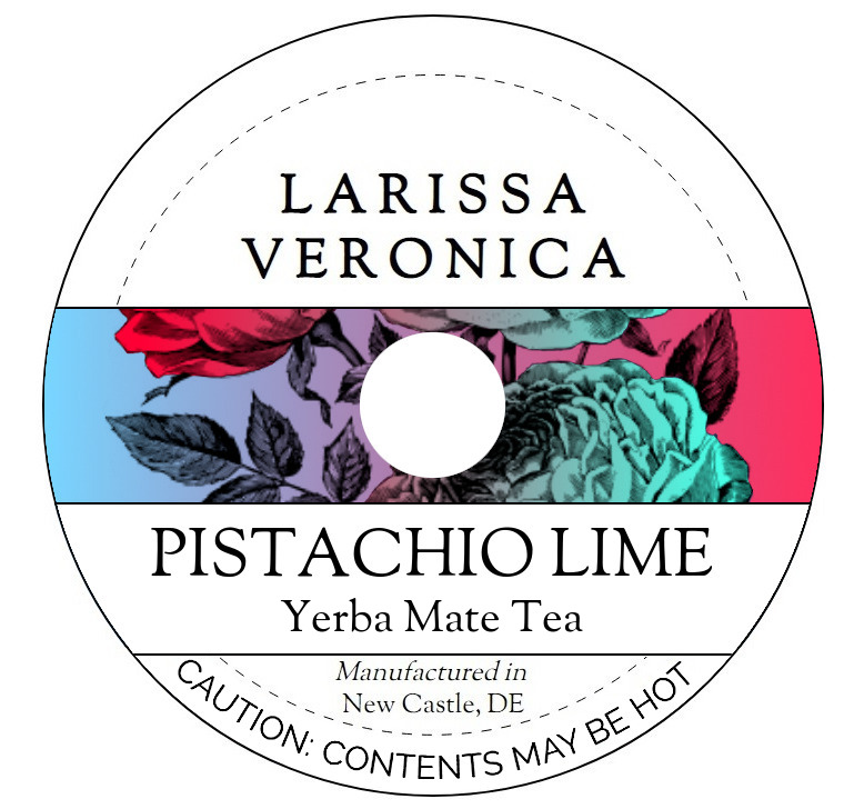 Pistachio Lime Yerba Mate Tea <BR>(Single Serve K-Cup Pods)