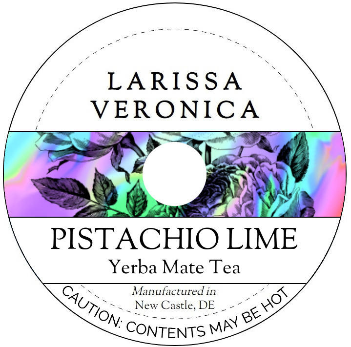 Pistachio Lime Yerba Mate Tea <BR>(Single Serve K-Cup Pods)