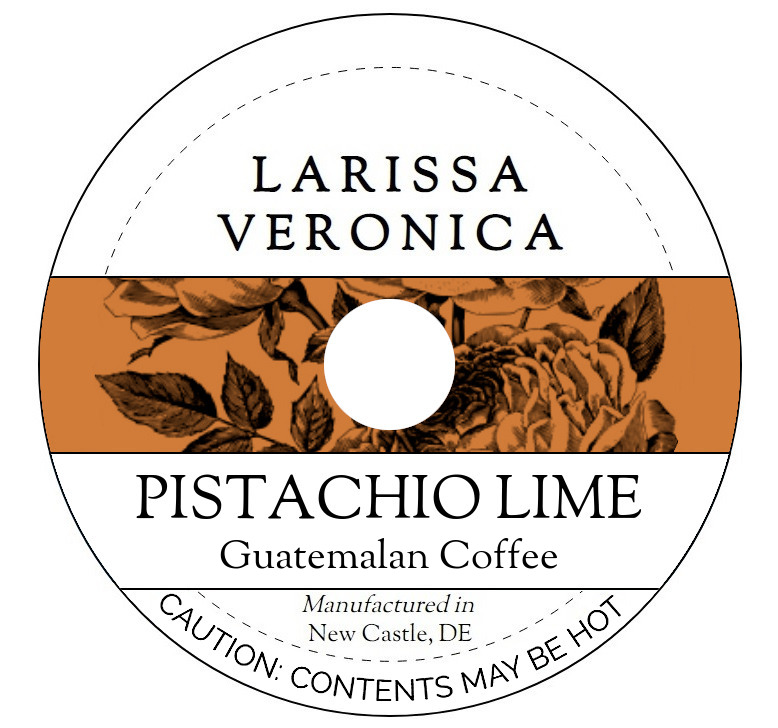 Pistachio Lime Guatemalan Coffee <BR>(Single Serve K-Cup Pods)