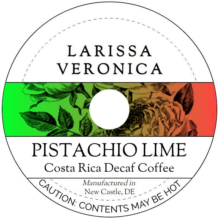 Pistachio Lime Costa Rica Decaf Coffee <BR>(Single Serve K-Cup Pods)