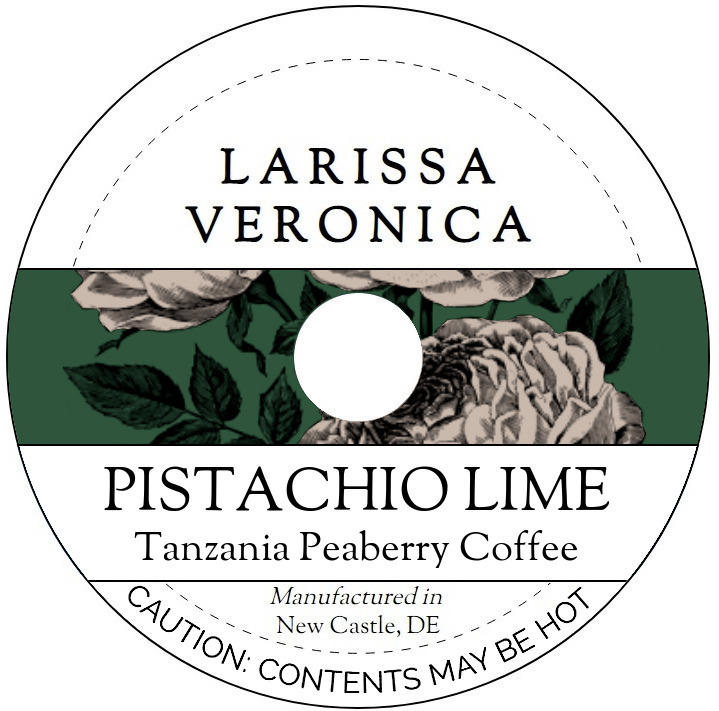 Pistachio Lime Tanzania Peaberry Coffee <BR>(Single Serve K-Cup Pods)