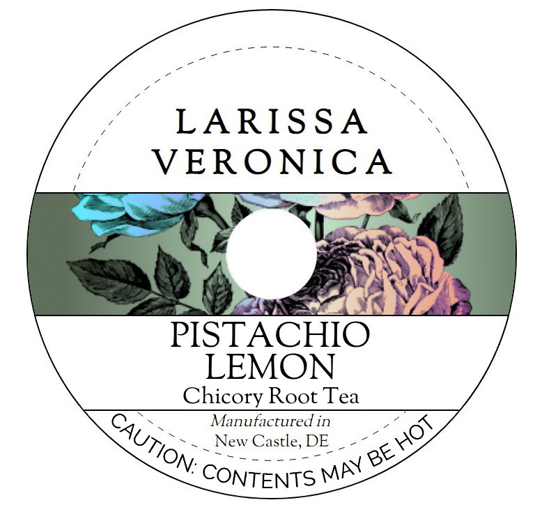 Pistachio Lemon Chicory Root Tea <BR>(Single Serve K-Cup Pods)