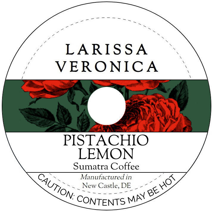 Pistachio Lemon Sumatra Coffee <BR>(Single Serve K-Cup Pods)