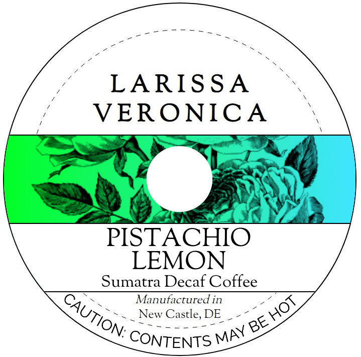 Pistachio Lemon Sumatra Decaf Coffee <BR>(Single Serve K-Cup Pods)