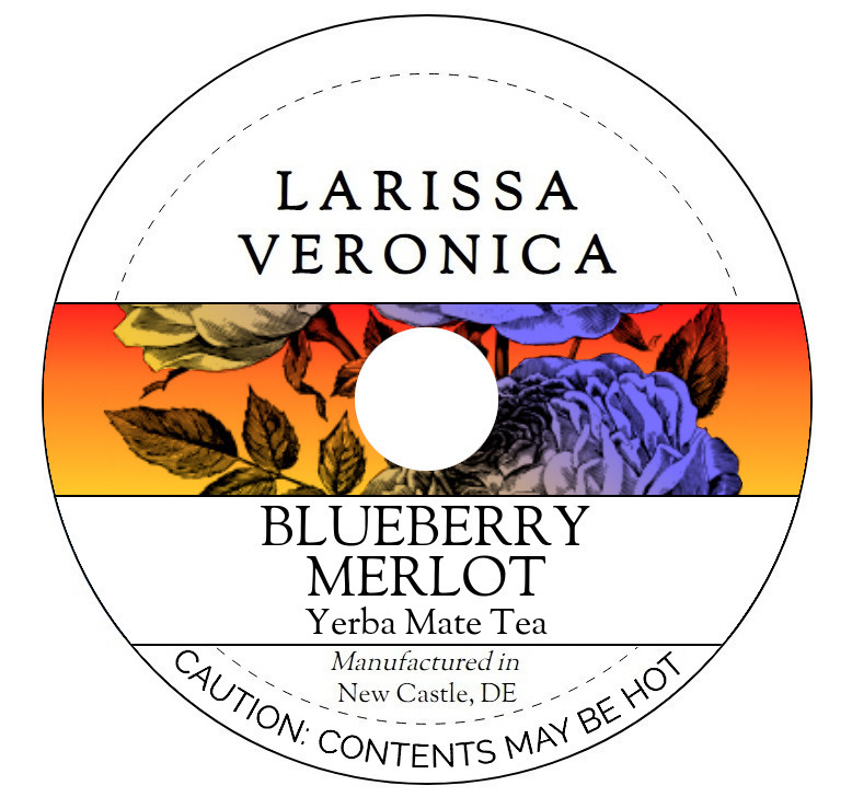 Blueberry Merlot Yerba Mate Tea <BR>(Single Serve K-Cup Pods)