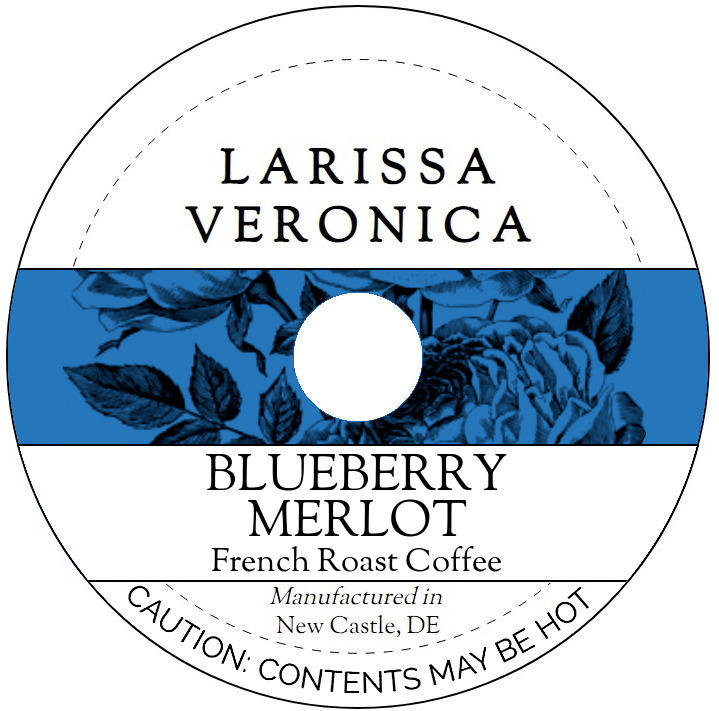Blueberry Merlot French Roast Coffee <BR>(Single Serve K-Cup Pods)