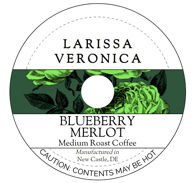 Blueberry Merlot Medium Roast Coffee <BR>(Single Serve K-Cup Pods)