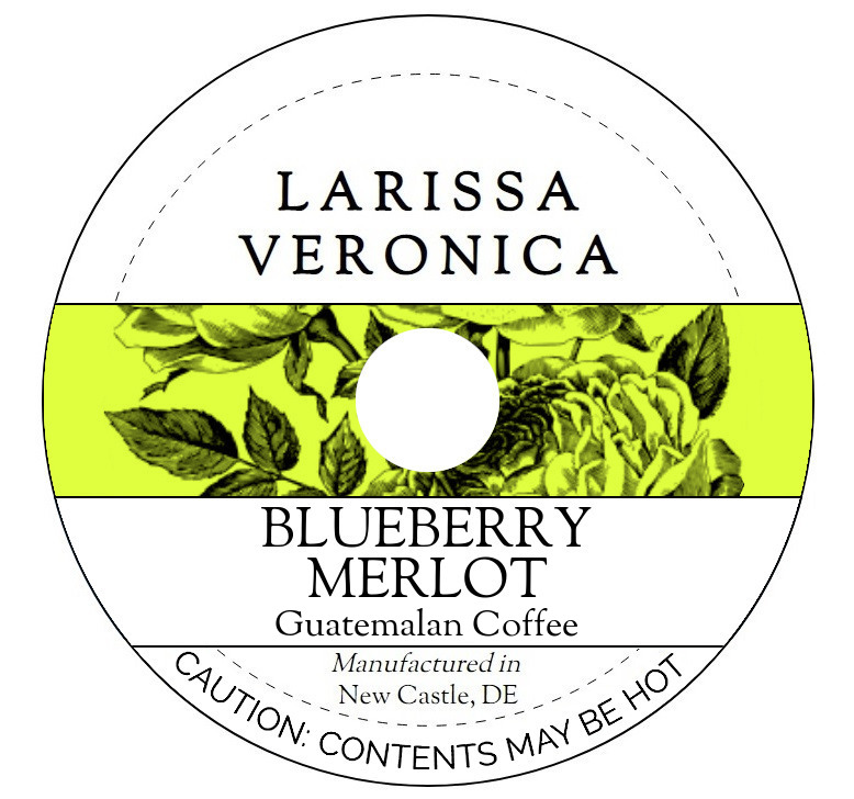 Blueberry Merlot Guatemalan Coffee <BR>(Single Serve K-Cup Pods)
