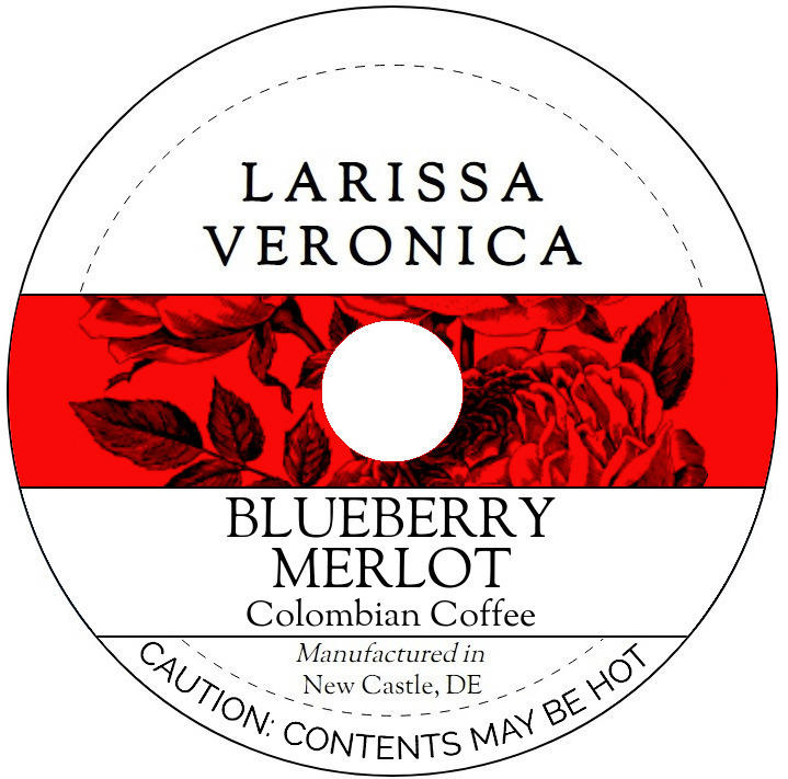 Blueberry Merlot Colombian Coffee <BR>(Single Serve K-Cup Pods)