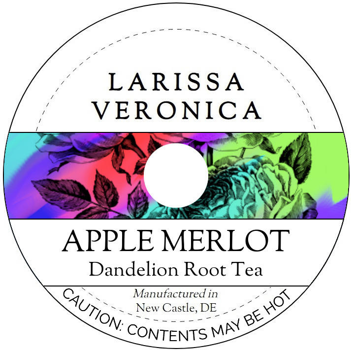 Apple Merlot Dandelion Root Tea <BR>(Single Serve K-Cup Pods)