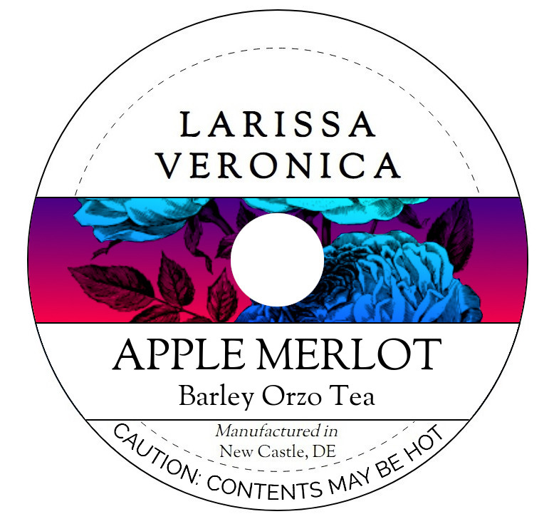 Apple Merlot Barley Orzo Tea <BR>(Single Serve K-Cup Pods)