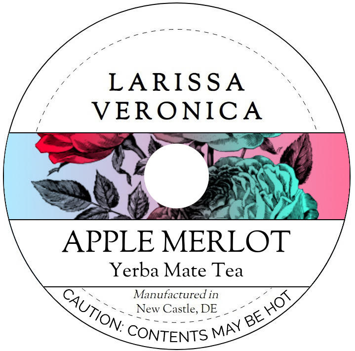 Apple Merlot Yerba Mate Tea <BR>(Single Serve K-Cup Pods)