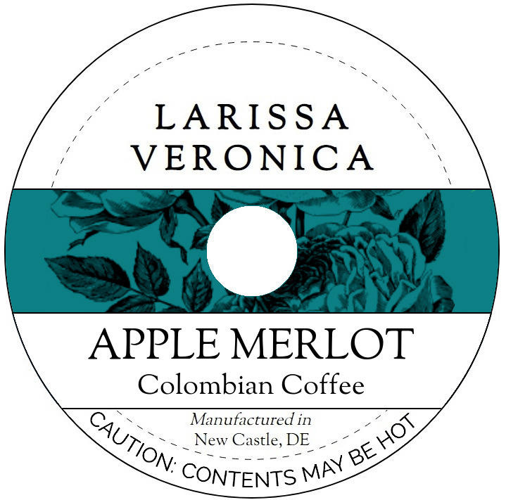 Apple Merlot Colombian Coffee <BR>(Single Serve K-Cup Pods)