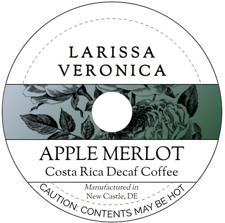 Apple Merlot Costa Rica Decaf Coffee <BR>(Single Serve K-Cup Pods)