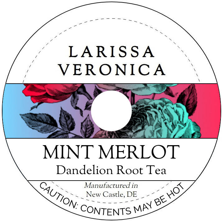 Mint Merlot Dandelion Root Tea <BR>(Single Serve K-Cup Pods)