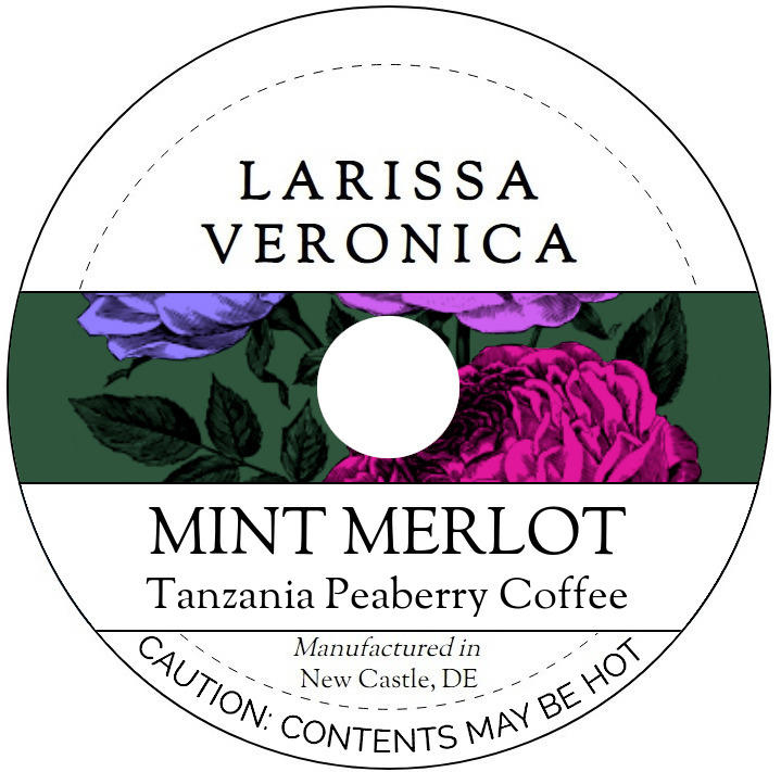 Mint Merlot Tanzania Peaberry Coffee <BR>(Single Serve K-Cup Pods)