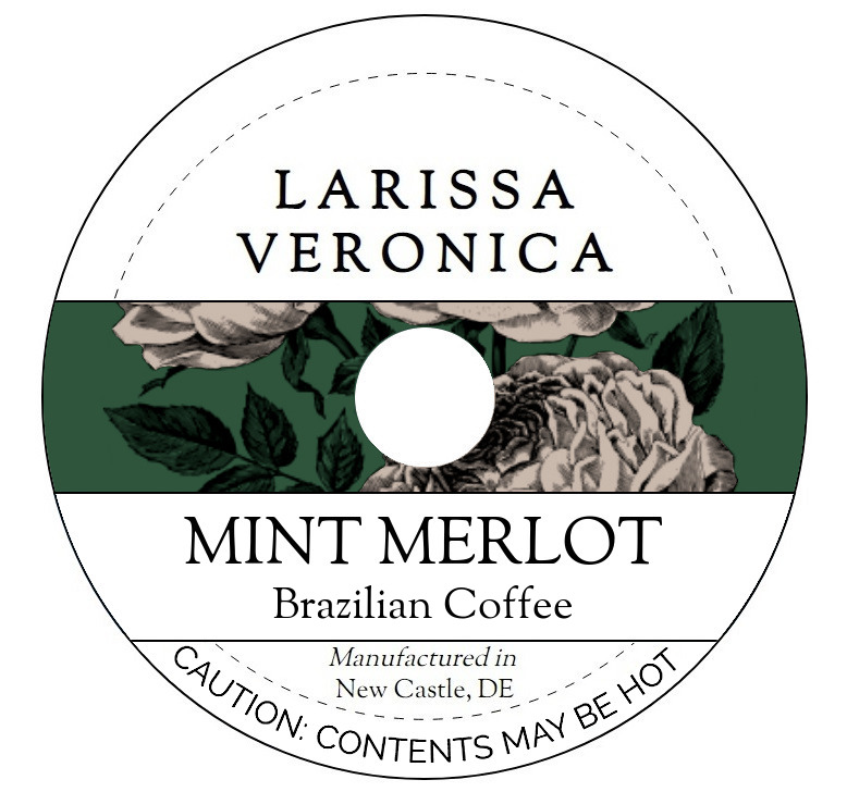 Mint Merlot Brazilian Coffee <BR>(Single Serve K-Cup Pods)