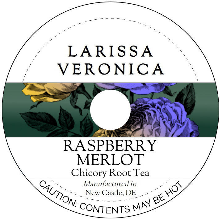 Raspberry Merlot Chicory Root Tea <BR>(Single Serve K-Cup Pods)