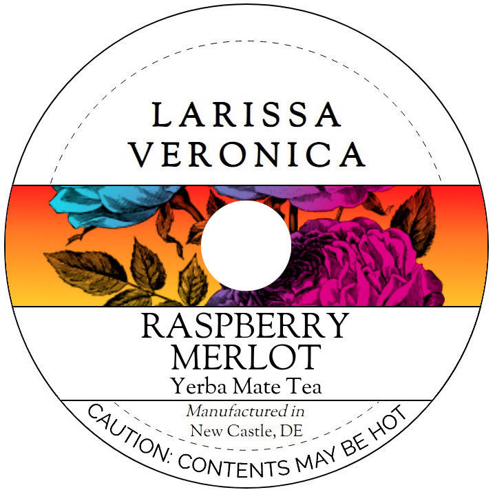 Raspberry Merlot Yerba Mate Tea <BR>(Single Serve K-Cup Pods)