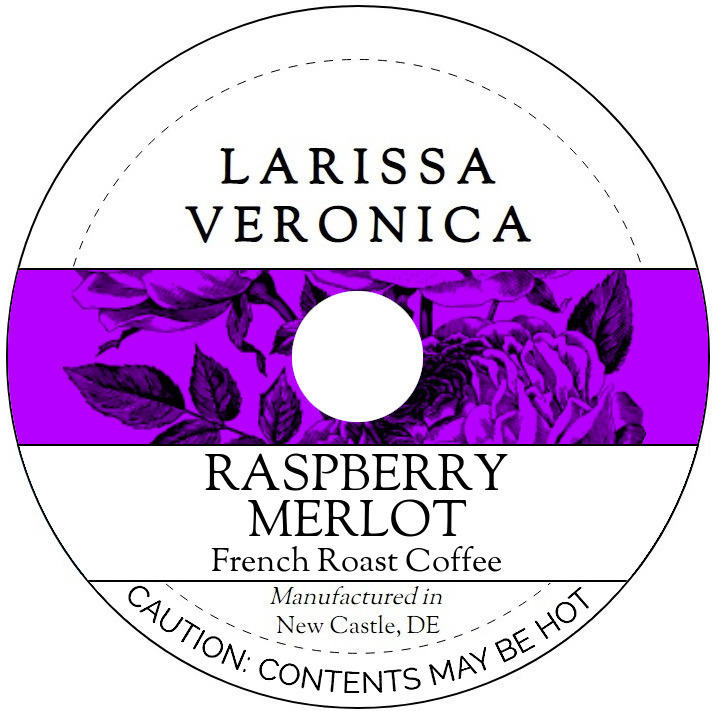 Raspberry Merlot French Roast Coffee <BR>(Single Serve K-Cup Pods)