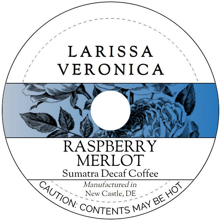 Raspberry Merlot Sumatra Decaf Coffee <BR>(Single Serve K-Cup Pods)