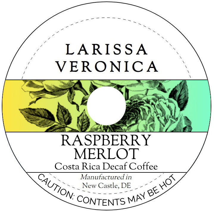 Raspberry Merlot Costa Rica Decaf Coffee <BR>(Single Serve K-Cup Pods)