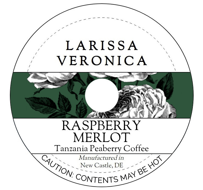 Raspberry Merlot Tanzania Peaberry Coffee <BR>(Single Serve K-Cup Pods)