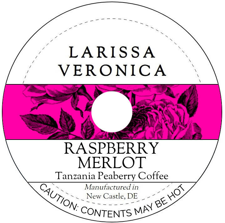 Raspberry Merlot Tanzania Peaberry Coffee <BR>(Single Serve K-Cup Pods)