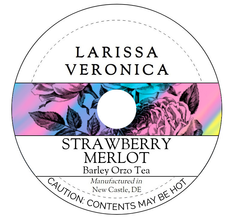 Strawberry Merlot Barley Orzo Tea <BR>(Single Serve K-Cup Pods)