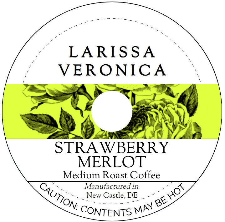 Strawberry Merlot Medium Roast Coffee <BR>(Single Serve K-Cup Pods)