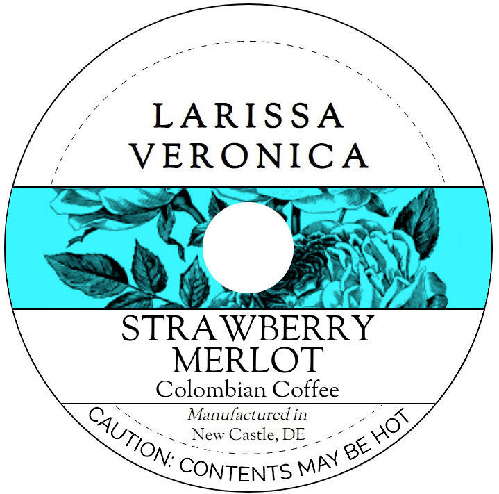 Strawberry Merlot Colombian Coffee <BR>(Single Serve K-Cup Pods)