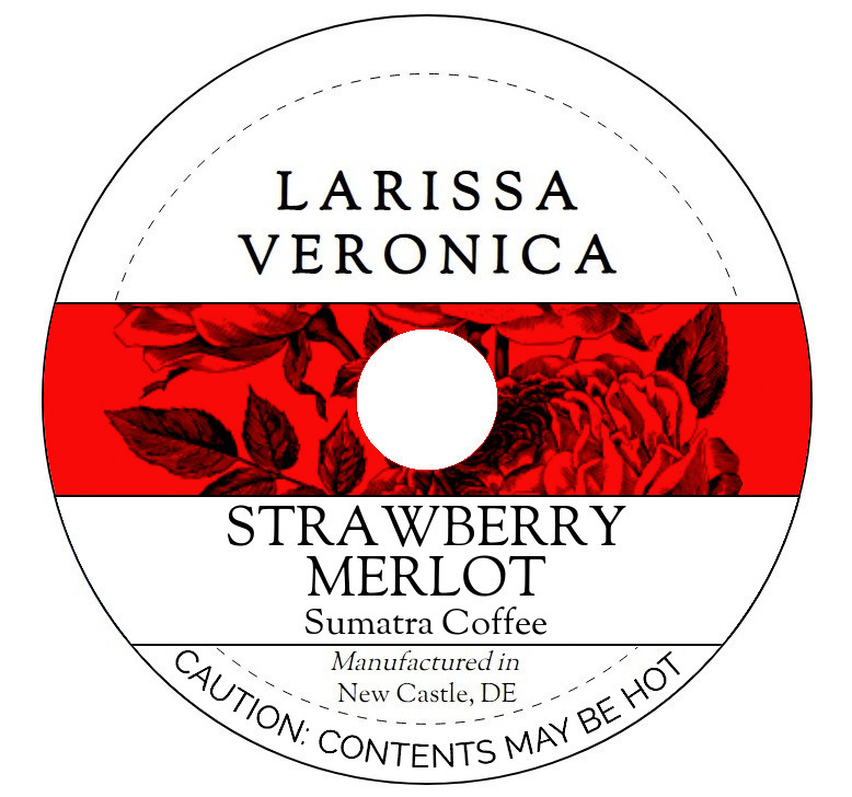 Strawberry Merlot Sumatra Coffee <BR>(Single Serve K-Cup Pods)