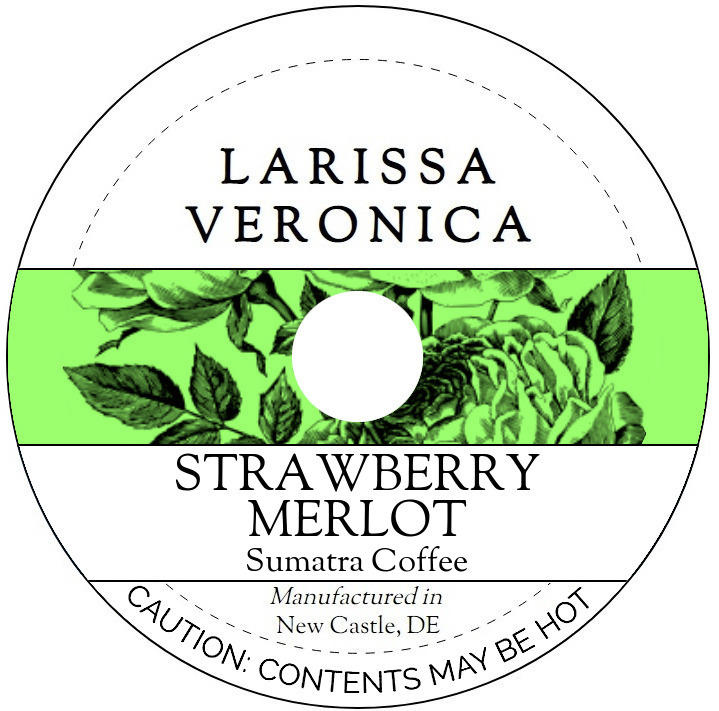 Strawberry Merlot Sumatra Coffee <BR>(Single Serve K-Cup Pods)