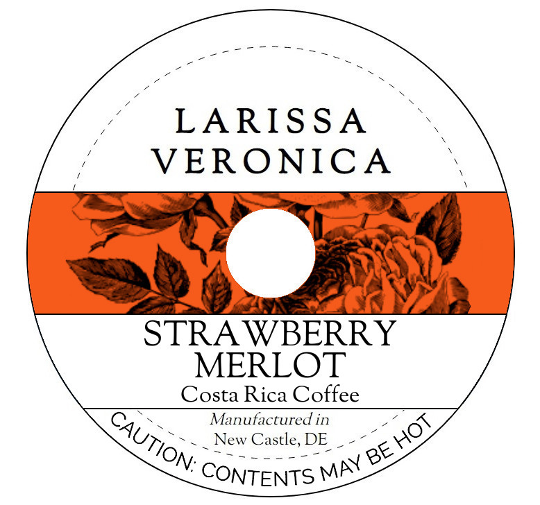 Strawberry Merlot Costa Rica Coffee <BR>(Single Serve K-Cup Pods)