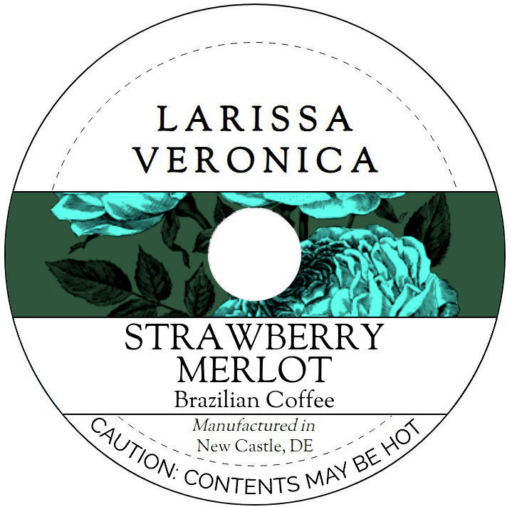 Strawberry Merlot Brazilian Coffee <BR>(Single Serve K-Cup Pods)