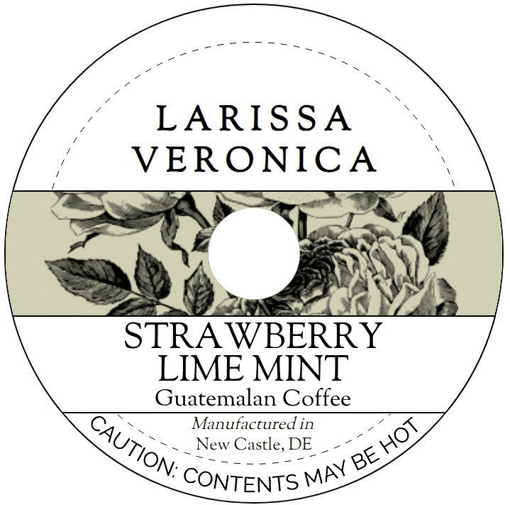 Strawberry Lime Mint Guatemalan Coffee <BR>(Single Serve K-Cup Pods)