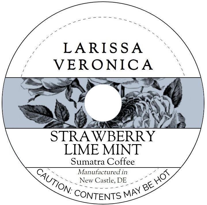 Strawberry Lime Mint Sumatra Coffee <BR>(Single Serve K-Cup Pods)