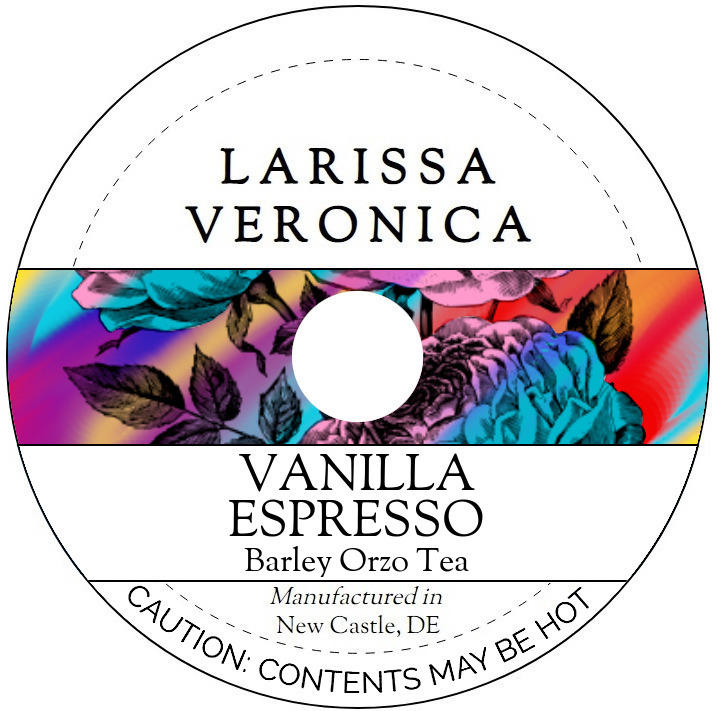 Vanilla Espresso Barley Orzo Tea <BR>(Single Serve K-Cup Pods)