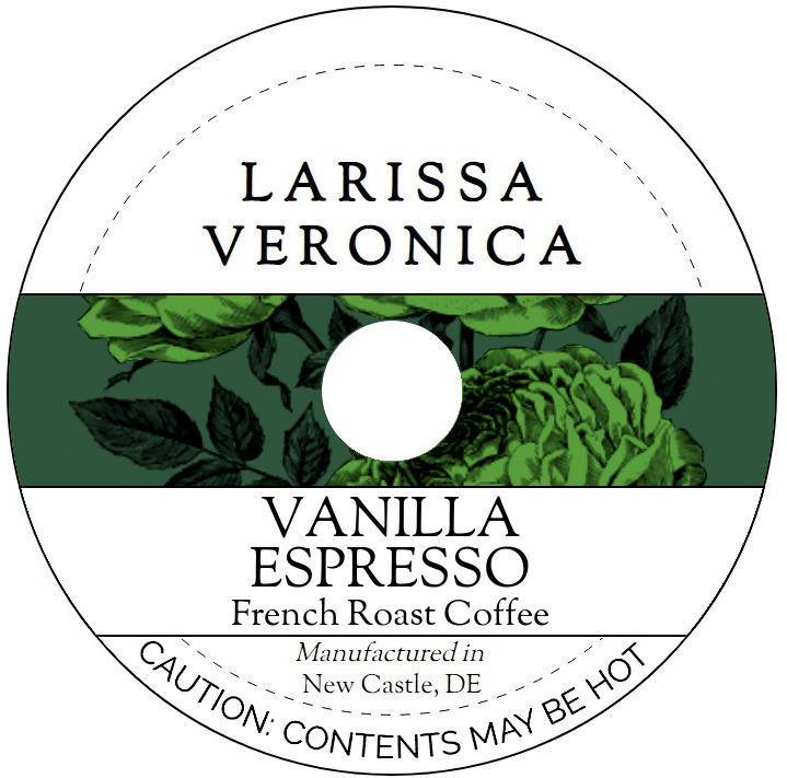 Vanilla Espresso French Roast Coffee <BR>(Single Serve K-Cup Pods)