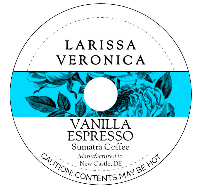 Vanilla Espresso Sumatra Coffee <BR>(Single Serve K-Cup Pods)