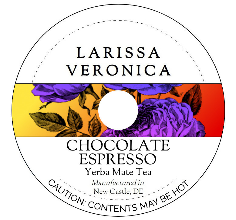 Chocolate Espresso Yerba Mate Tea <BR>(Single Serve K-Cup Pods)