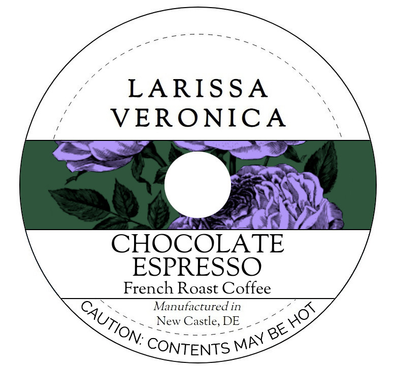 Chocolate Espresso French Roast Coffee <BR>(Single Serve K-Cup Pods)